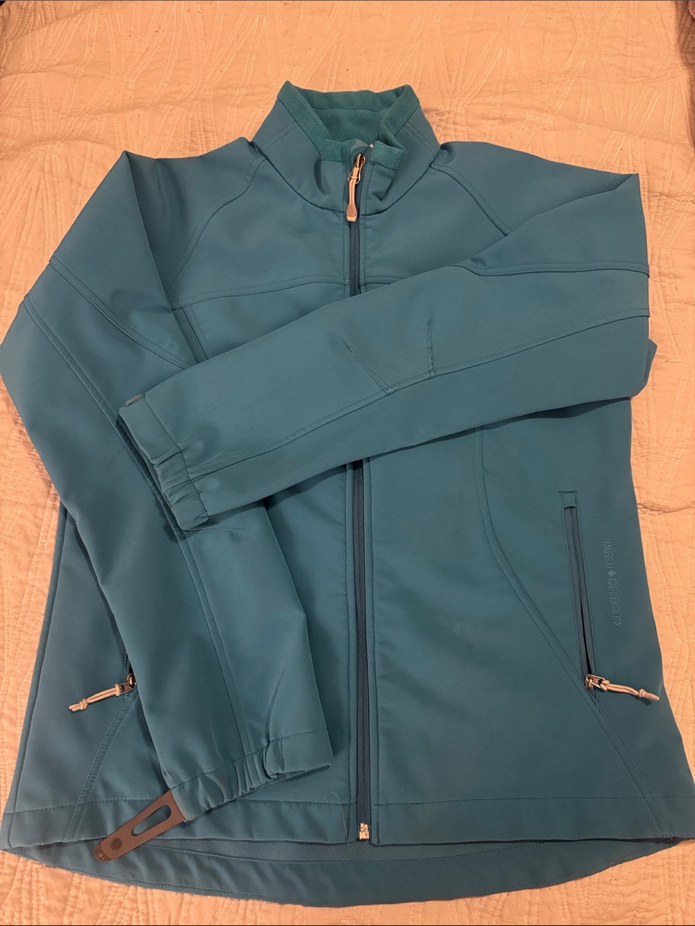 Black Diamond Teal Lightweight Softshell Jacket